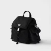 Prada Explore ryggsäck i Re-Nylon och läder