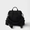 Prada Explore ryggsäck i Re-Nylon och läder