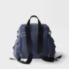 Prada Explore ryggsäck i Re-Nylon och läder