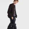 Prada Explore ryggsäck i Re-Nylon och läder