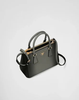 Prada Galleria liten Ombra Saffiano-läderväska