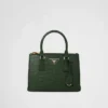 Prada Galleria liten väska i krokodilläder Prada Galleria liten väska i krokodilläder