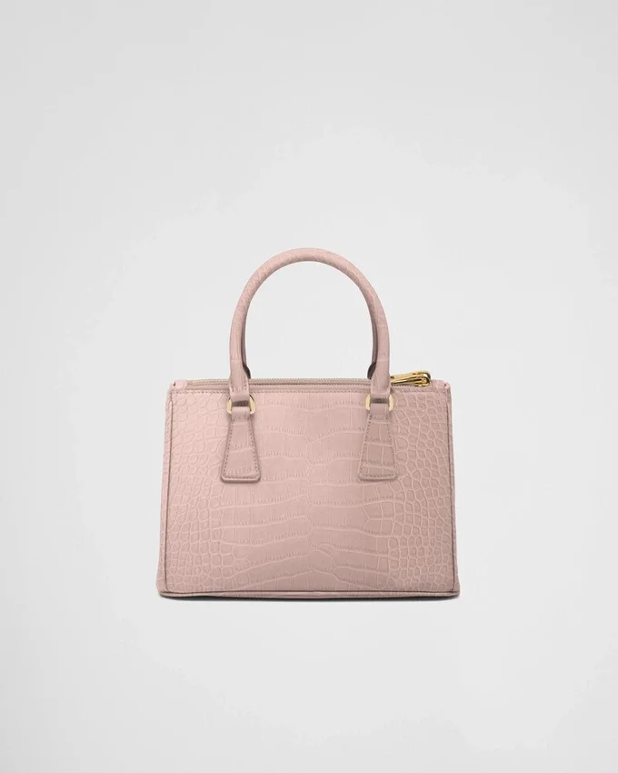 Prada Galleria liten väska i krokodilläder Prada Galleria liten väska i krokodilläder