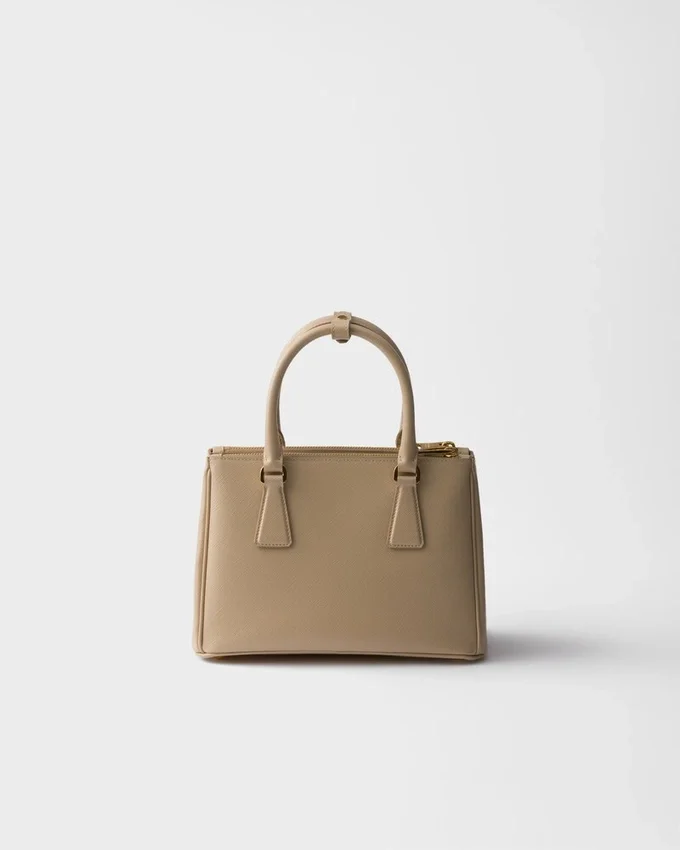 Prada Galleria liten väska i lackat Saffiano-läder Prada Galleria liten väska i lackat Saffiano-läder