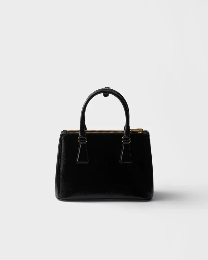 Prada Galleria liten väska i lackat Saffiano-läder Prada Galleria liten väska i lackat Saffiano-läder