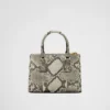 Prada Galleria liten väska i pytonskinn Prada Galleria liten väska i pytonskinn