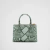 Prada Galleria liten väska i pytonskinn Prada Galleria liten väska i pytonskinn