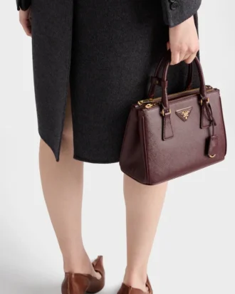 Prada Galleria liten väska i Saffiano-läder