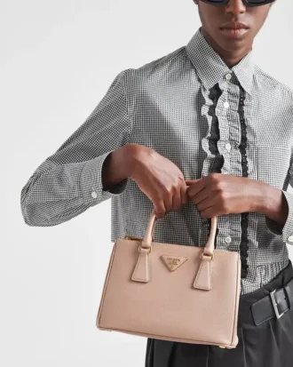 Prada Galleria liten väska i Saffiano-läder