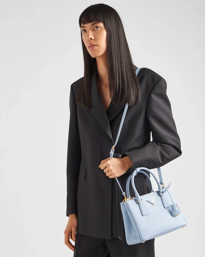 Prada Galleria liten väska i Saffiano-läder Prada Galleria liten väska i Saffiano-läder