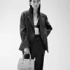 Prada Galleria liten väska i strutsläder Prada Galleria liten väska i strutsläder