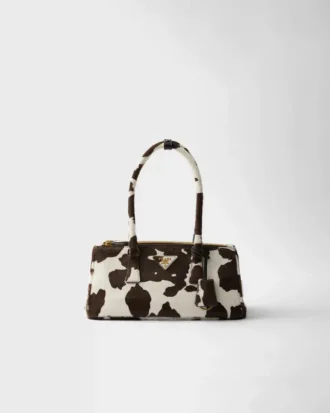 Prada Galleria Medium väska i tryckt läder Prada Galleria Medium väska i tryckt läder