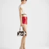 Prada Galleria Medium väska i tryckt läder Prada Galleria Medium väska i tryckt läder