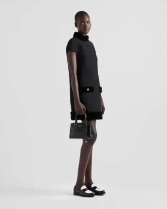Prada Galleria Mini Patent Saffiano-väska