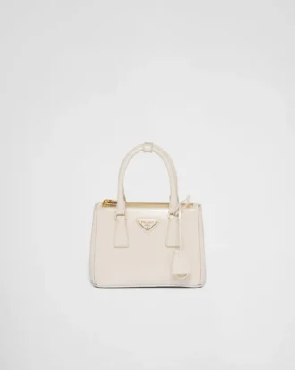 Prada Galleria Mini-väska i lackläder