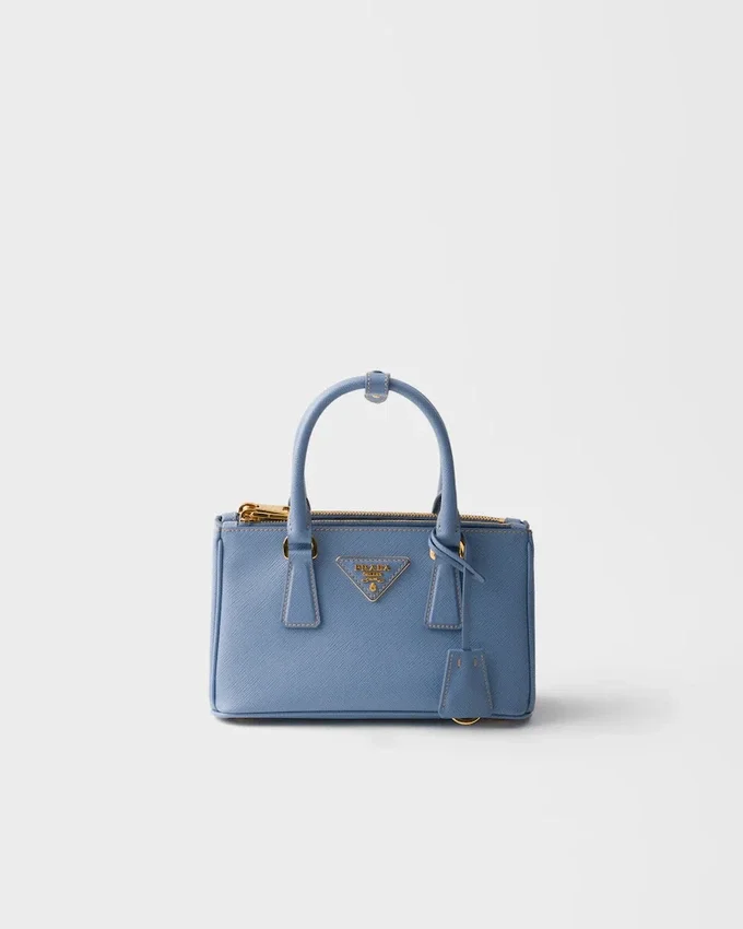 Prada Galleria Mini-väska i Saffiano-läder Prada Galleria Mini-väska i Saffiano-läder