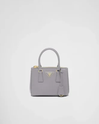 Prada Galleria Mini-väska i Saffiano-läder