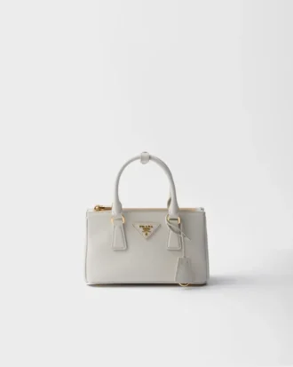 Prada Galleria Mini-väska i Saffiano-läder
