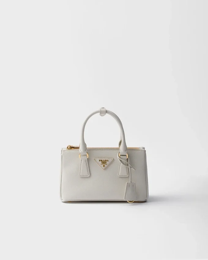 Prada Galleria Mini-väska i Saffiano-läder Prada Galleria Mini-väska i Saffiano-läder