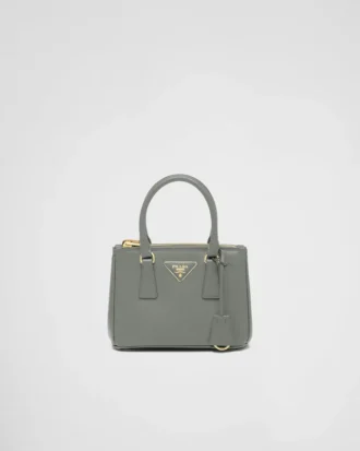 Prada Galleria Mini-väska i Saffiano-läder