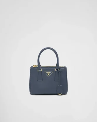 Prada Galleria Mini-väska i Saffiano-läder