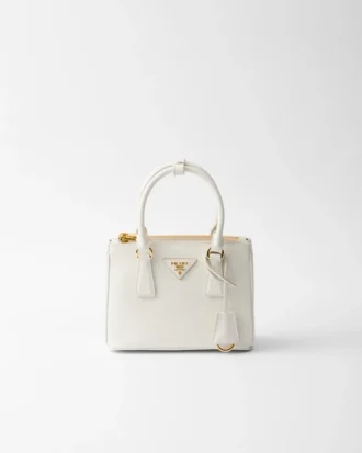 Prada Galleria Mini-väska i Saffiano-läder
