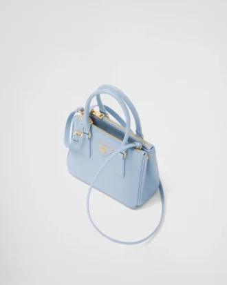 Prada Galleria Mini-väska i Saffiano-läder