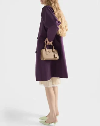 Prada Galleria Mini-väska i Saffiano-läder