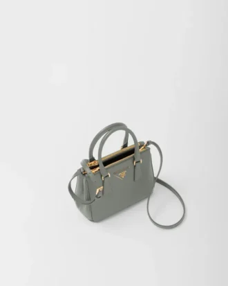 Prada Galleria Mini-väska i Saffiano-läder