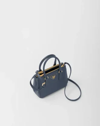 Prada Galleria Mini-väska i Saffiano-läder