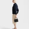 Prada Galleria Mini-väska i Saffiano-läder