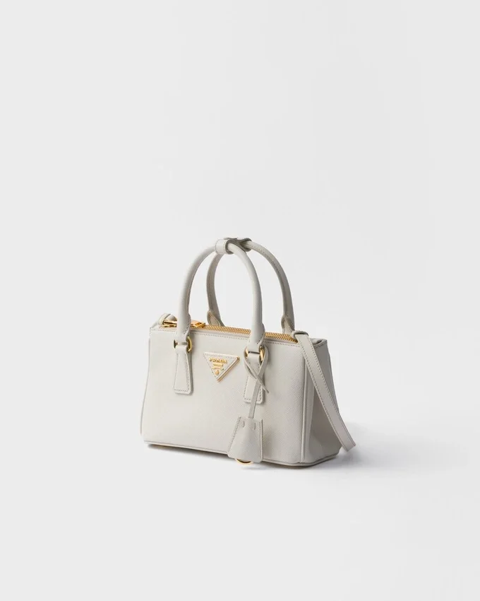 Prada Galleria Mini-väska i Saffiano-läder Prada Galleria Mini-väska i Saffiano-läder