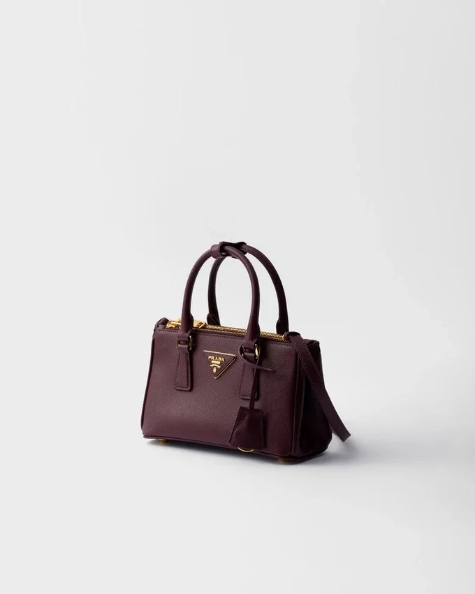 Prada Galleria Mini-väska i Saffiano-läder Prada Galleria Mini-väska i Saffiano-läder