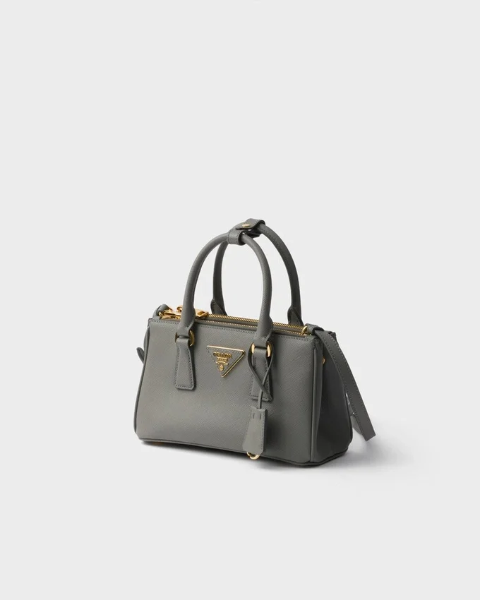 Prada Galleria Mini-väska i Saffiano-läder Prada Galleria Mini-väska i Saffiano-läder