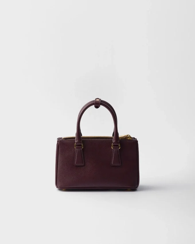 Prada Galleria Mini-väska i Saffiano-läder Prada Galleria Mini-väska i Saffiano-läder