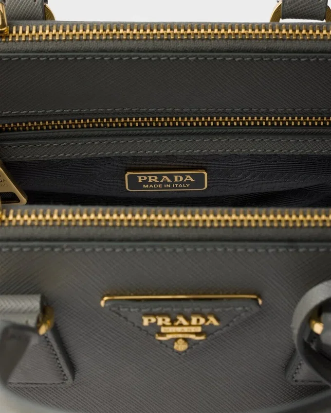 Prada Galleria Mini-väska i Saffiano-läder Prada Galleria Mini-väska i Saffiano-läder