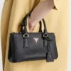 Prada Galleria Mini-väska i Saffiano-läder Prada Galleria Mini-väska i Saffiano-läder