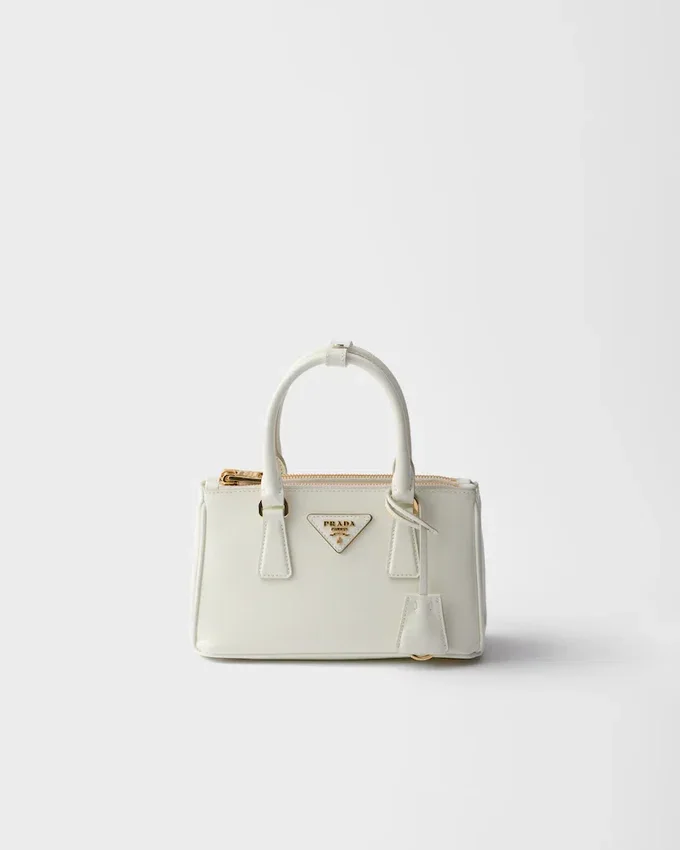 Prada Galleria miniväska i lackat Saffiano-läder Prada Galleria miniväska i lackat Saffiano-läder