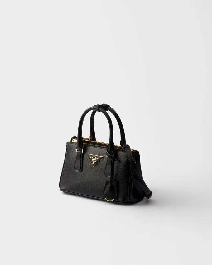 Prada Galleria miniväska i lackat Saffiano-läder Prada Galleria miniväska i lackat Saffiano-läder