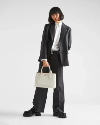 Prada Galleria stor väska i Saffiano-läder