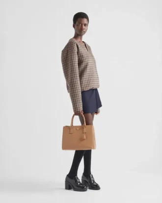Prada Galleria stor väska i Saffiano-läder