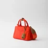 Prada Jardiniare Mini-handväska i bomullscanvas