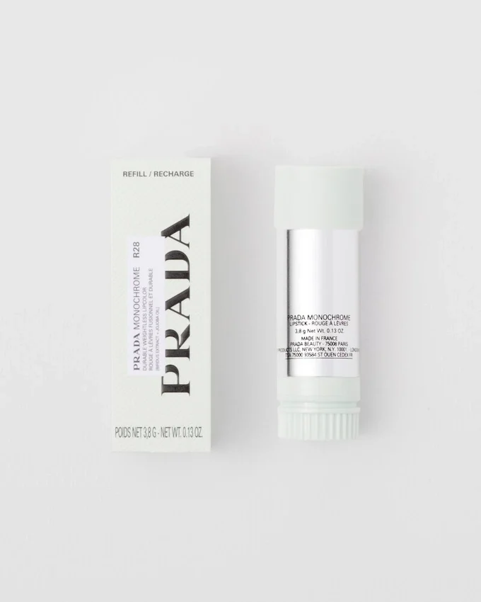 Prada Monochrome Hyper Matte Lipstick Refill – R28 – Fuoco Prada Monochrome Hyper Matte Lipstick Refill – R28 – Fuoco