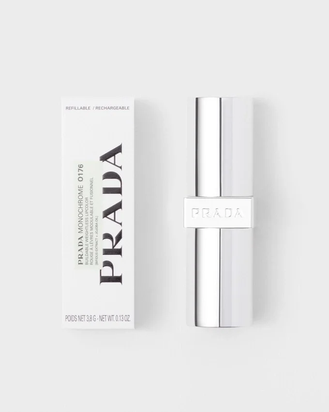 Prada Monochrome Soft Matte Lipstick – O176 – Nacarat Prada Monochrome Soft Matte Lipstick – O176 – Nacarat