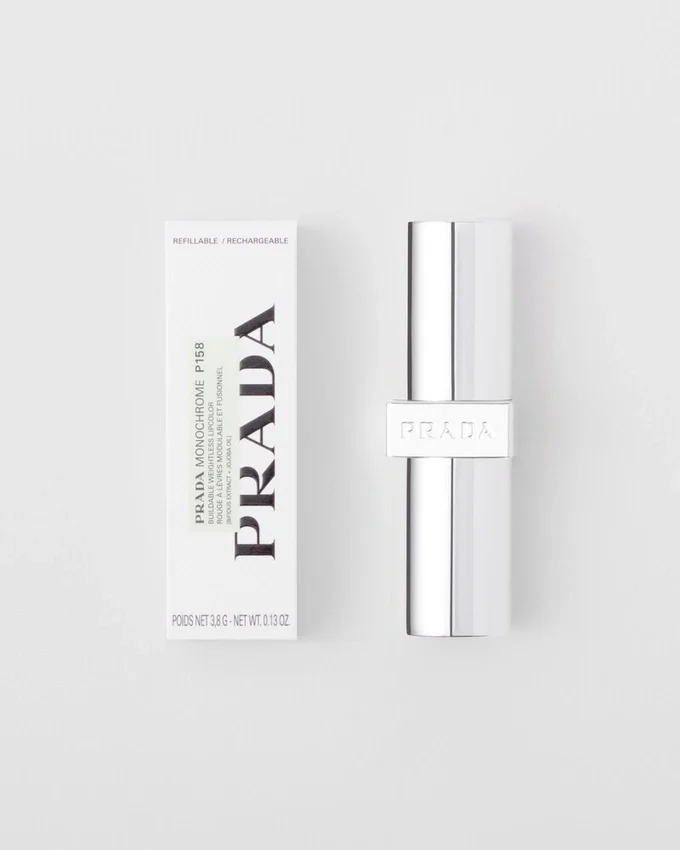 Prada Monochrome Soft Matte Lipstick – P158 – Meranti Prada Monochrome Soft Matte Lipstick – P158 – Meranti