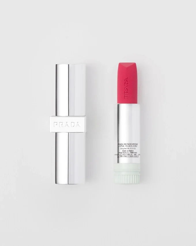 Prada Monochrome Soft Matte Lipstick Refill – P157 – Pourpre Prada Monochrome Soft Matte Lipstick Refill – P157 – Pourpre