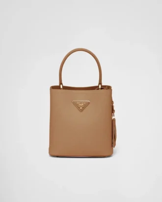 Prada Panier liten väska i Saffiano-läder