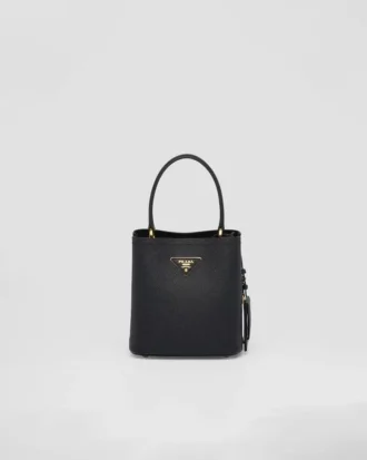 Prada Panier liten väska i Saffiano-läder