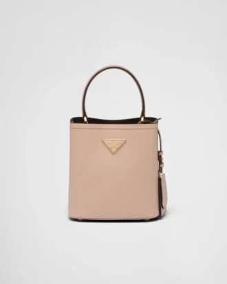Prada Panier liten väska i Saffiano-läder