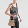 Prada Panier liten väska i Saffiano-läder Prada Panier liten väska i Saffiano-läder